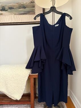 Evening mid-length gown